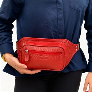 کیف کمری چرم طبیعی آروین چرم کد AR-303