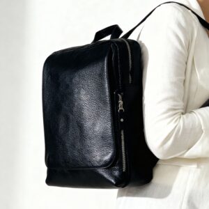 کوله پشتی چرم طبیعی آروین چرم کد AR-513