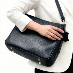 کیف دوشی چرم طبیعی آروین چرم کد AR-103