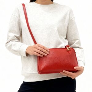 کیف دوشی چرم طبیعی آروین چرم کد AR-1552