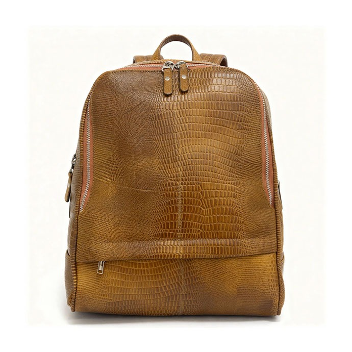 کوله پشتی چرم طبیعی آروین چرم کد AR-512 - Image 12