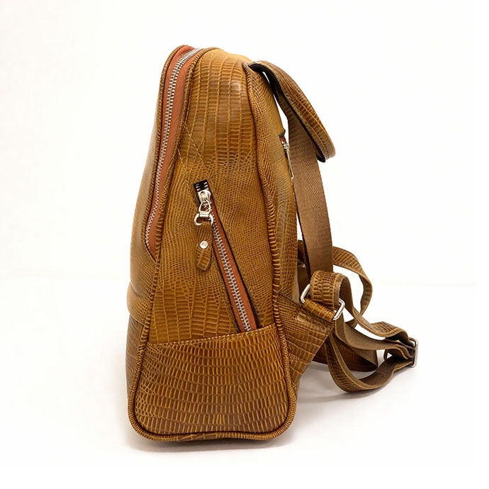 کوله پشتی چرم طبیعی آروین چرم کد AR-512 - Image 14