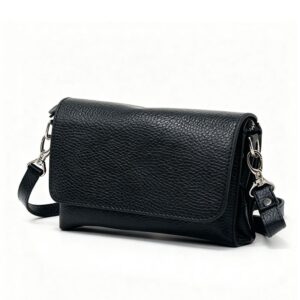 کیف دوشی زنانه چرم طبیعی آروین چرم