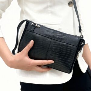 کیف کلاچ چرم طبیعی آروین چرم کد AR-752